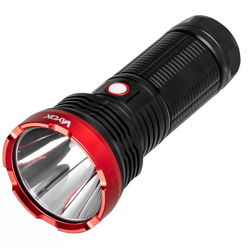 LED Pritemdomas įkraunamas žibintuvėlis LED/20W/5V IPX5 2000 blizgus 6000 mAh