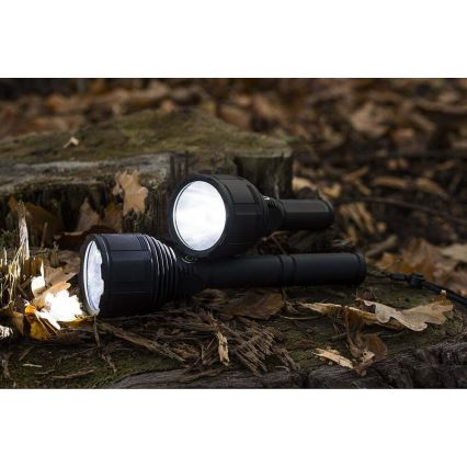 LED Pritemdomas įkraunamas žibintuvėlis LED/30W/5V IPX7 3000 blizgus 4200 mAh