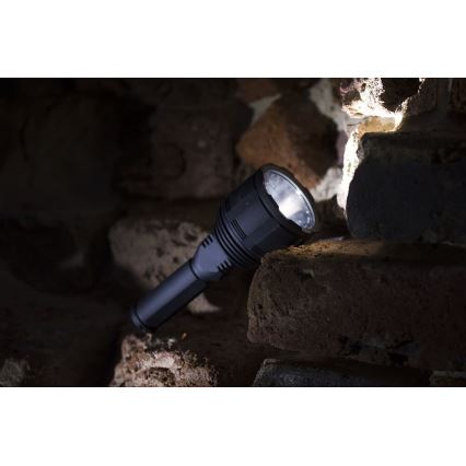 LED Pritemdomas įkraunamas žibintuvėlis LED/30W/5V IPX7 3000 blizgus 4200 mAh