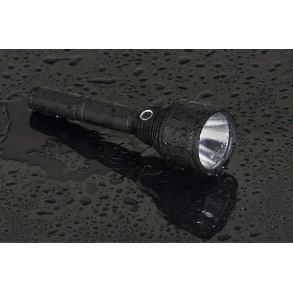 LED Pritemdomas įkraunamas žibintuvėlis LED/30W/5V IPX7 3000 blizgus 8400 mAh