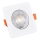 LED pritemdomas įleidžiamas lubinis šviestuvas KENT LED/3/5/7W/230V 3000/4000/6000K 9x9 cm balta