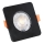 LED pritemdomas įleidžiamas lubinis šviestuvas KENT LED/3/5/7W/230V3000/4000/6000K 9x9 cm juoda
