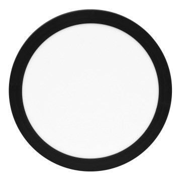 LED pritemdomas įleidžiamas lubinis šviestuvas su jutikliu LEXA LED/6/12/18W/230V 3000/4000/6000K diametras 22,5 cm juoda