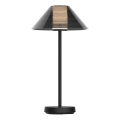 LED Pritemdomas jutiklinis lauko stalinis šviestuvas SERENGETI LED/3,4W/5V USB 3600 mAh IP44 juodas