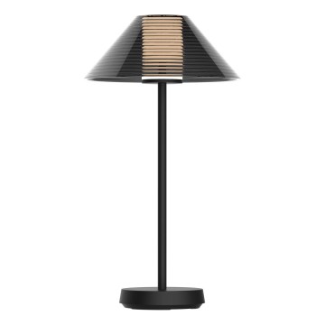 LED Pritemdomas jutiklinis lauko stalinis šviestuvas SERENGETI LED/3,4W/5V USB 3600 mAh IP44 juodas