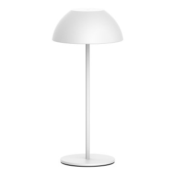 LED Pritemdomas jutiklinis lauko stalinis šviestuvas TANZANIA LED/1,8W/5V USB 1800 mAh IP44 balta