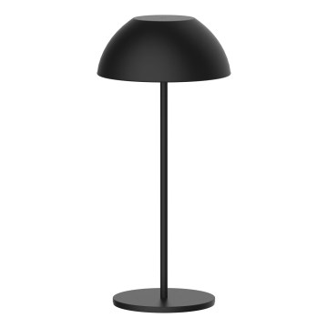 LED Pritemdomas jutiklinis lauko stalinis šviestuvas TANZANIA LED/1,8W/5V USB 1800 mAh IP44 juoda