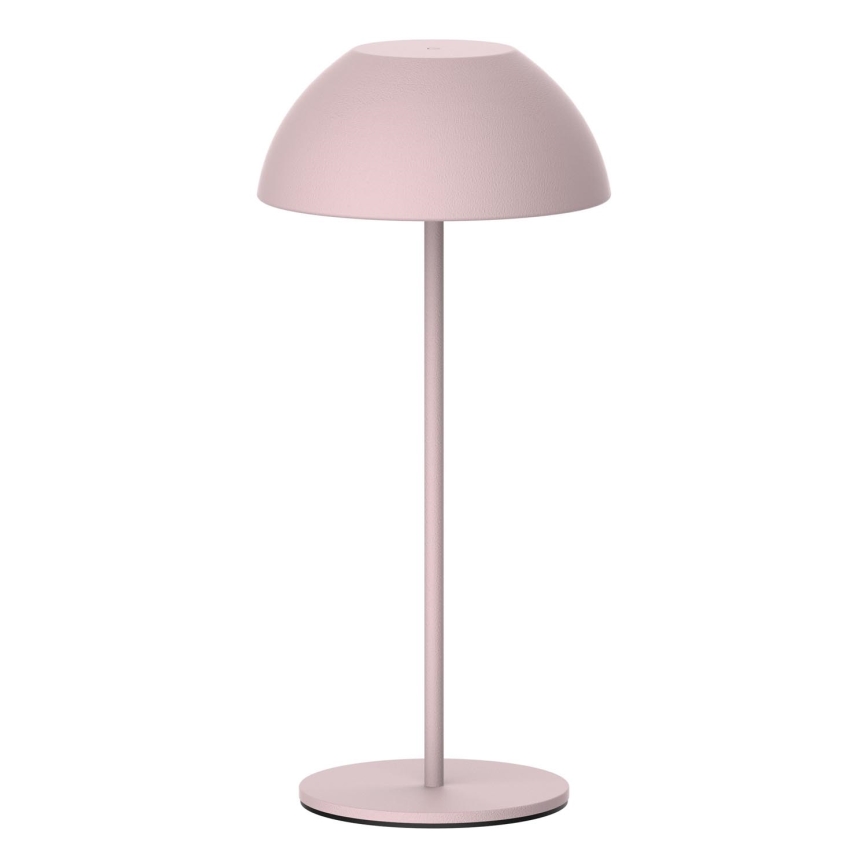 LED Pritemdomas jutiklinis lauko stalinis šviestuvas TANZANIA LED/1,8W/5V USB 1800 mAh IP44 rausva