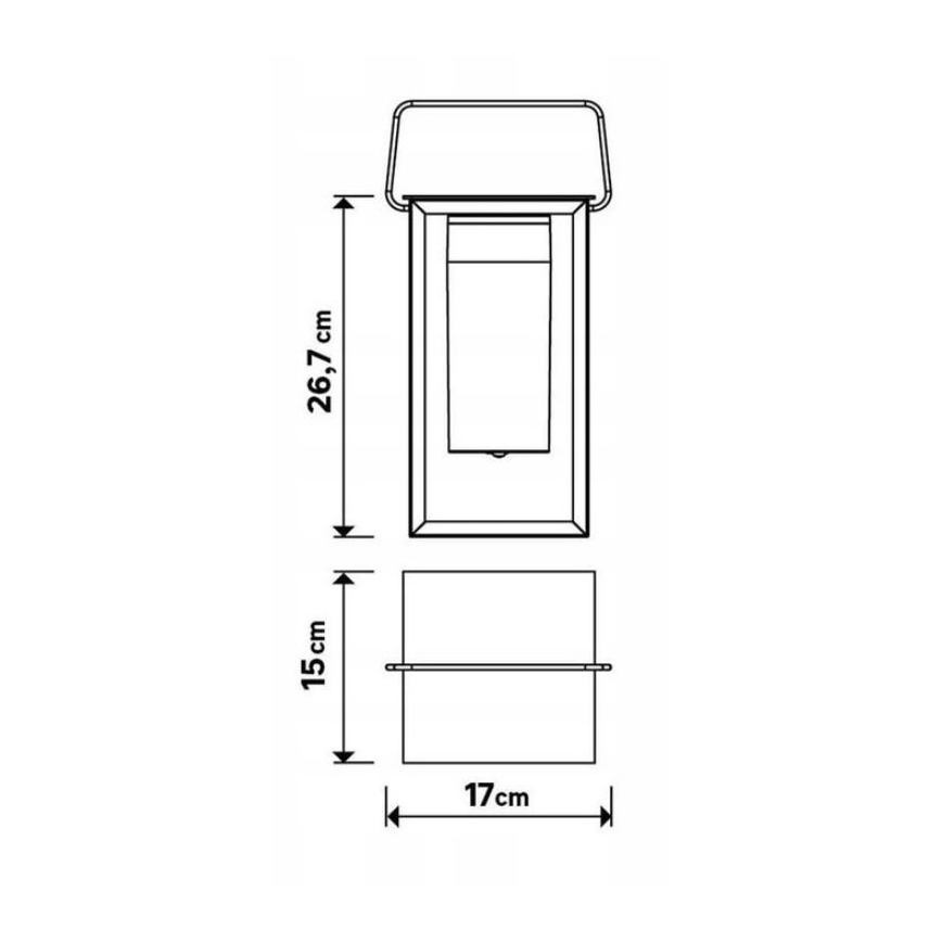 LED Pritemdomas lauko šviestuvas MESHY LED/2W/5V IP44
