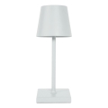 LED pritemdomas, liečiamas stalinis šviestuvas LED/3,5W/5V 5200 mAh IP54 balta