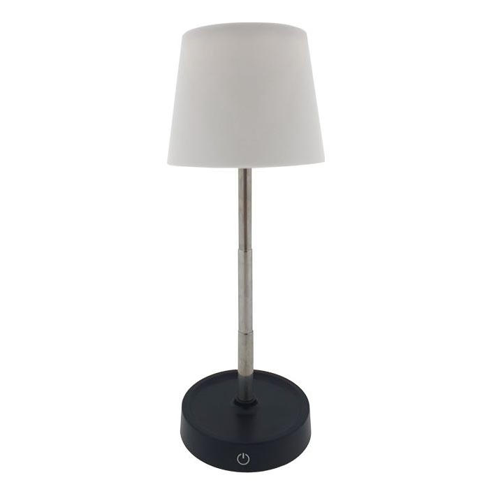 LED pritemdomas, liečiamas stalinis šviestuvas LED/3W/5V USB 800 mAh balta