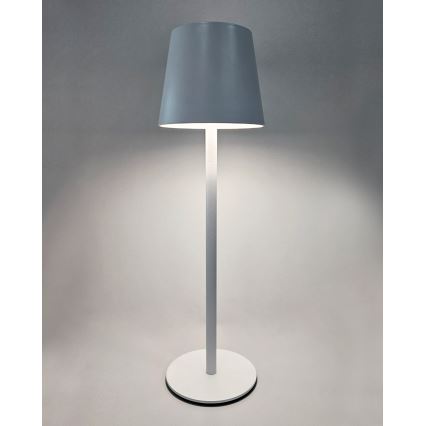 LED pritemdomas, liečiamas stalinis šviestuvas LED/5W/5V USB 1200 mAh balta