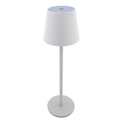 LED pritemdomas, liečiamas stalinis šviestuvas LED/5W/5V USB 1200 mAh balta