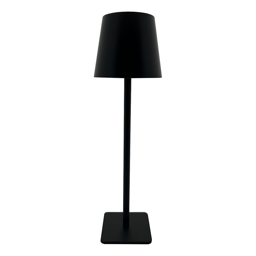 LED pritemdomas, liečiamas stalinis šviestuvas LED/5W/5V USB 1200 mAh juoda