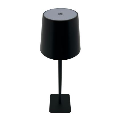 LED pritemdomas, liečiamas stalinis šviestuvas LED/5W/5V USB 1200 mAh juoda