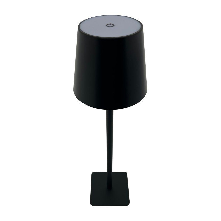 LED pritemdomas, liečiamas stalinis šviestuvas LED/5W/5V USB 1200 mAh juoda
