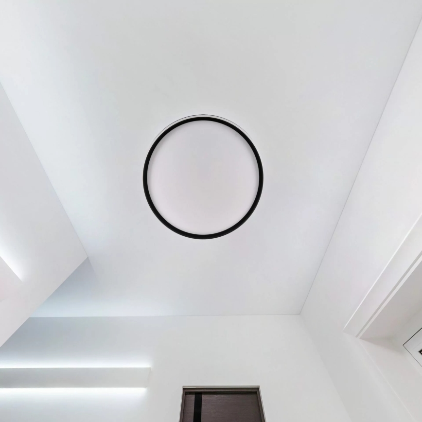 LED pritemdomas lubinis vonios šviestuvas BARBARA LED/72W/230V diametras 48,5 cm 3000-6000K IP44 + nuotolinio valdymo pultas