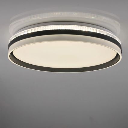 LED pritemdomas lubinis vonios šviestuvas BARBARA LED/72W/230V diametras 48,5 cm 3000-6000K IP44 + nuotolinio valdymo pultas