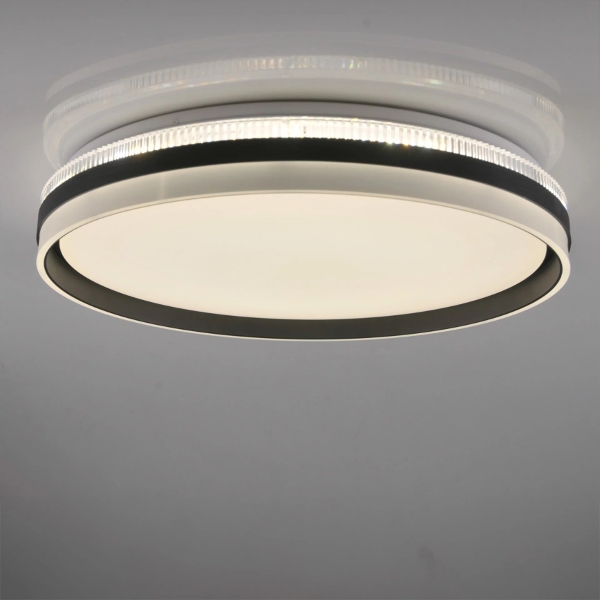 LED pritemdomas lubinis vonios šviestuvas BARBARA LED/72W/230V diametras 48,5 cm 3000-6000K IP44 + nuotolinio valdymo pultas