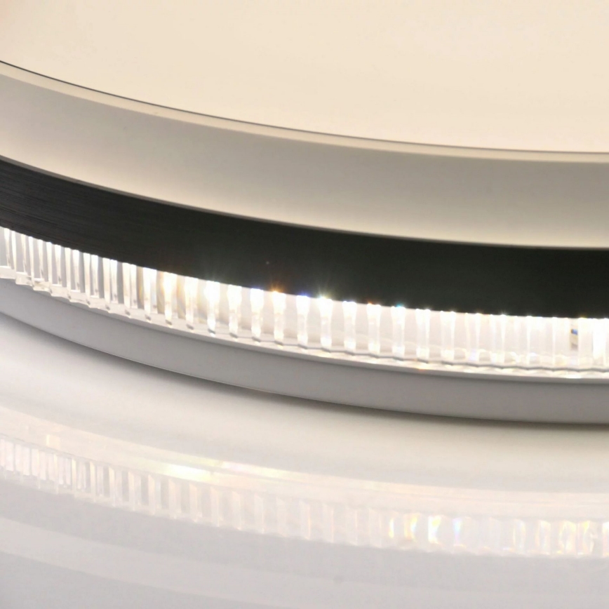 LED pritemdomas lubinis vonios šviestuvas BARBARA LED/72W/230V diametras 48,5 cm 3000-6000K IP44 + nuotolinio valdymo pultas