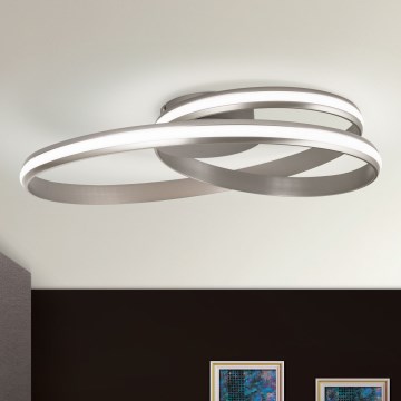 LED Pritemdomas lubinis šviestuvas CIRCUS LED/30W/230V sidabras