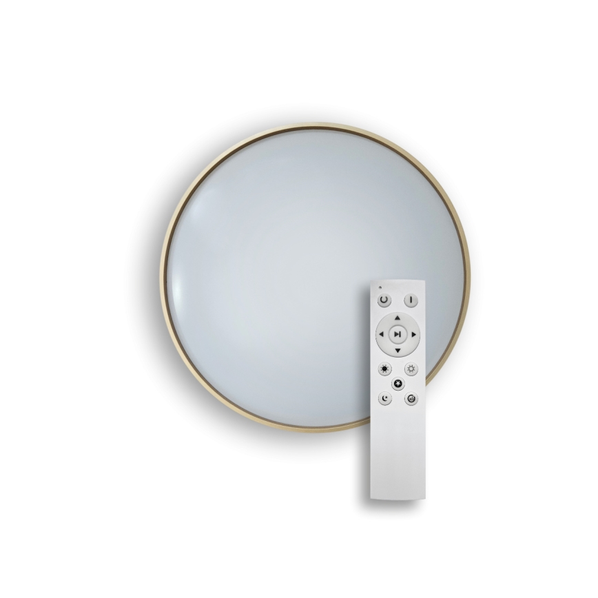 LED Pritemdomas lubinis šviestuvas DRINA LED/36W/230V 2700-6500K diametras 50 cm + nuotolinio valdymo pultas