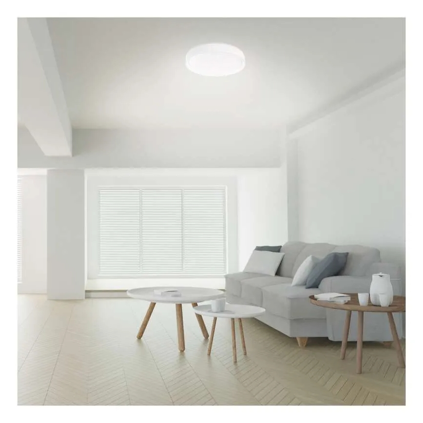 LED Pritemdomas lubinis šviestuvas GoSmart LED/45W/230V diametras 50 cm 2700-6500K Wi-Fi Tuya + nuotolinio valdymo pultas