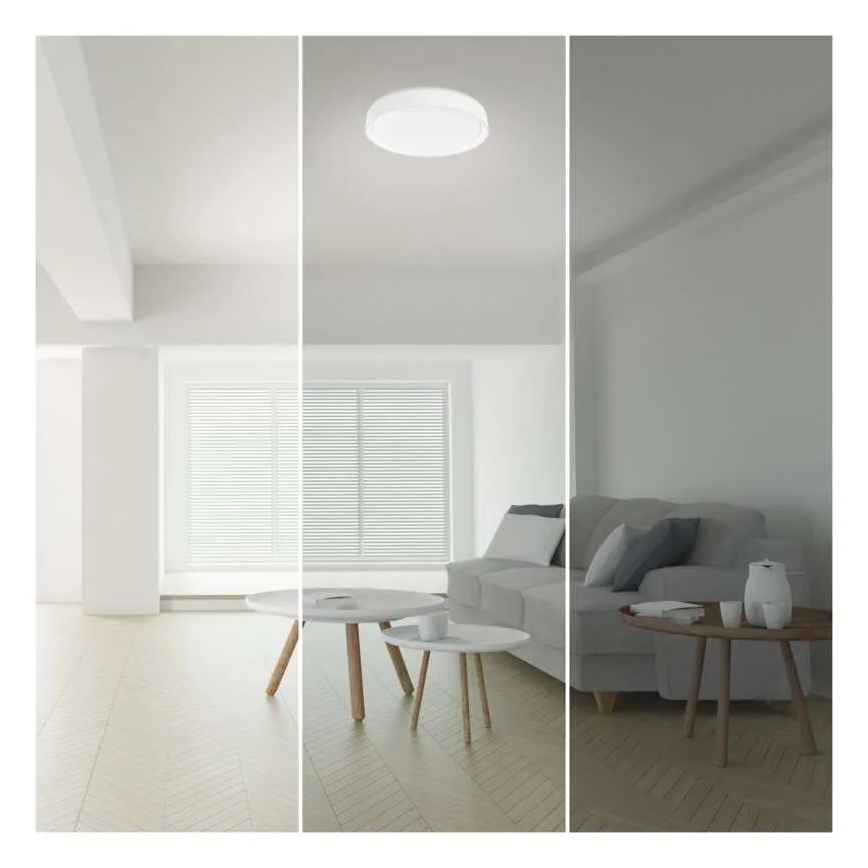 LED Pritemdomas lubinis šviestuvas GoSmart LED/45W/230V diametras 50 cm 2700-6500K Wi-Fi Tuya + nuotolinio valdymo pultas