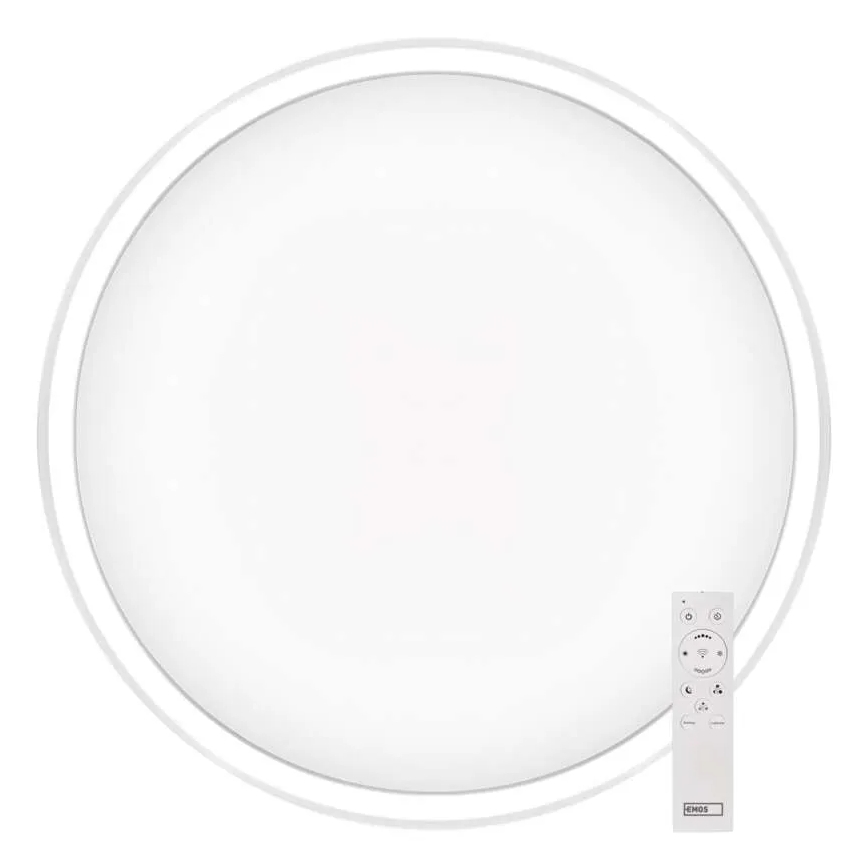 LED Pritemdomas lubinis šviestuvas GoSmart LED/45W/230V diametras 50 cm 2700-6500K Wi-Fi Tuya + nuotolinio valdymo pultas