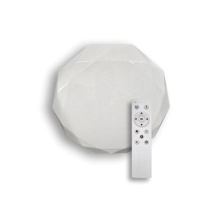 LED Pritemdomas lubinis šviestuvas INDUS LED/60W/230V 2700-6500K diametras 58 cm + nuotolinio valdymo pultas