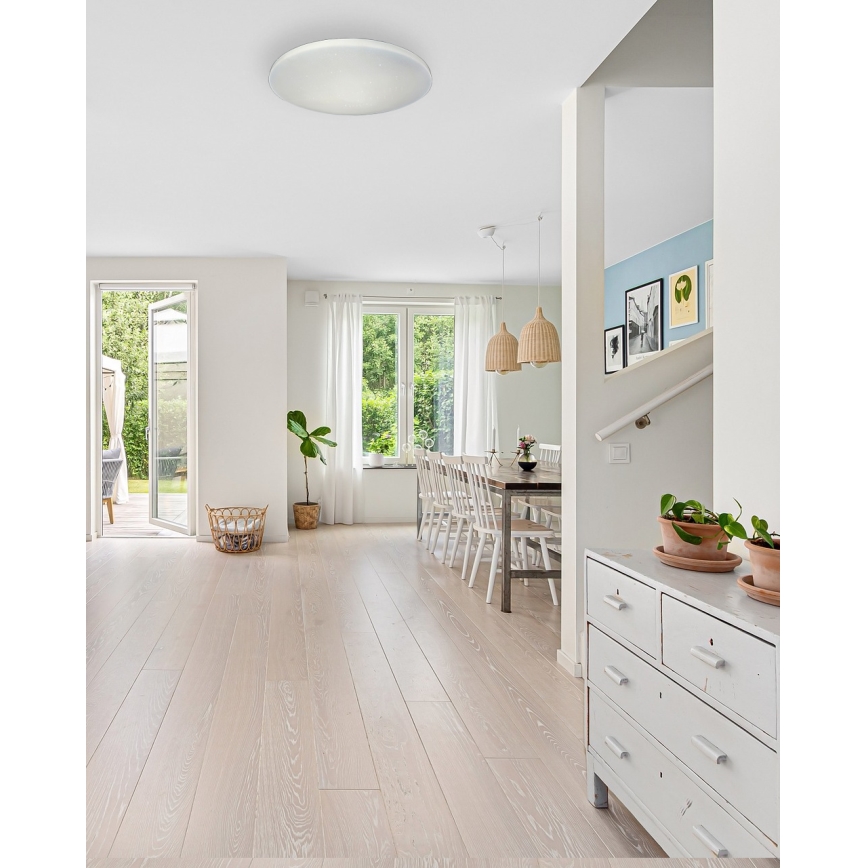 LED Pritemdomas lubinis šviestuvas IPOLY LED/60W/230V 2700-6500K diametras 58 cm + nuotolinio valdymo pultas