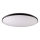 LED Pritemdomas lubinis šviestuvas KERN LED/80W/230V 3000-6000K diametras 80 cm juoda + nuotolinio valdymo pultas