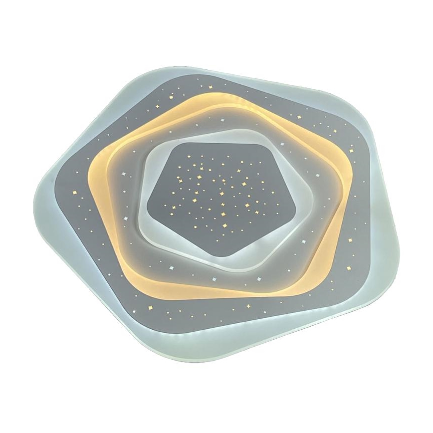 LED Pritemdomas lubinis šviestuvas LED/105W/230V 3000-6500K + nuotolinio valdymo pultas