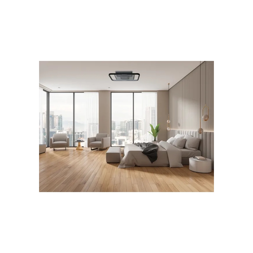 LED Pritemdomas lubinis šviestuvas LED/110W/230V 3000-6500K balta + nuotolinio valdymo pultas