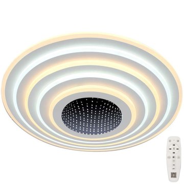 LED Pritemdomas lubinis šviestuvas LED/125W/230V 3000-6500K + nuotolinio valdymo pultas