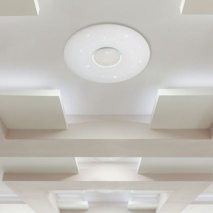LED Pritemdomas lubinis šviestuvas LED/40W/230V 3000/4000/6500K + nuotolinio valdymo pultas