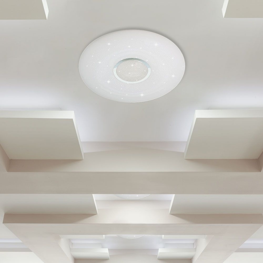 LED Pritemdomas lubinis šviestuvas LED/40W/230V 3000/4000/6500K + nuotolinio valdymo pultas