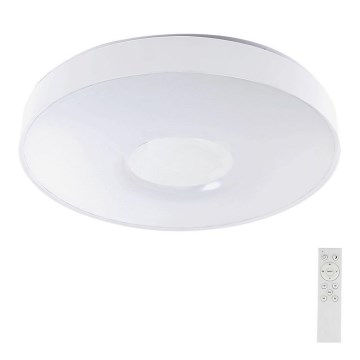 LED Pritemdomas lubinis šviestuvas LED/40W/230V 3000-6500K 39 cm balta + nuotolinio valdymo pultas