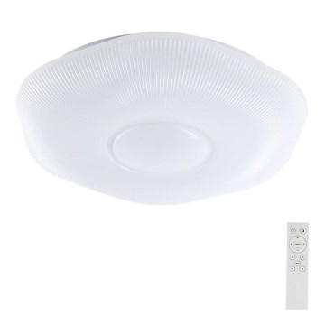 LED Pritemdomas lubinis šviestuvas LED/40W/230V 3000-6500K 40 cm balta + nuotolinio valdymo pultas