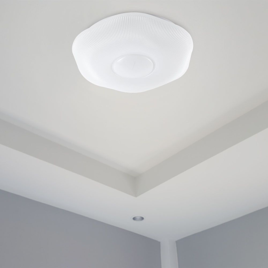 LED Pritemdomas lubinis šviestuvas LED/40W/230V 3000-6500K 40 cm balta + nuotolinio valdymo pultas