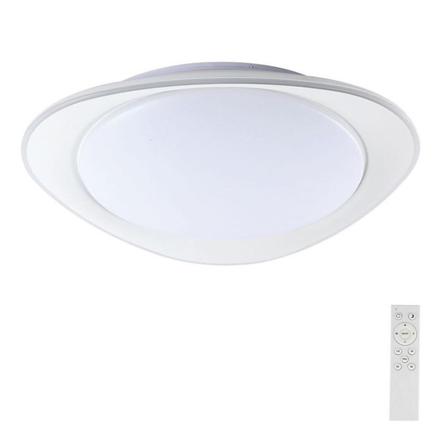 LED Pritemdomas lubinis šviestuvas LED/40W/230V 3000-6500K 45 cm balta + nuotolinio valdymo pultas