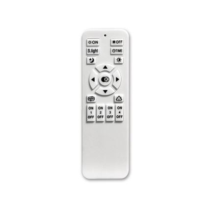 LED Pritemdomas lubinis šviestuvas LED/45W/230V 3000-6500K balta + nuotolinio valdymo pultas