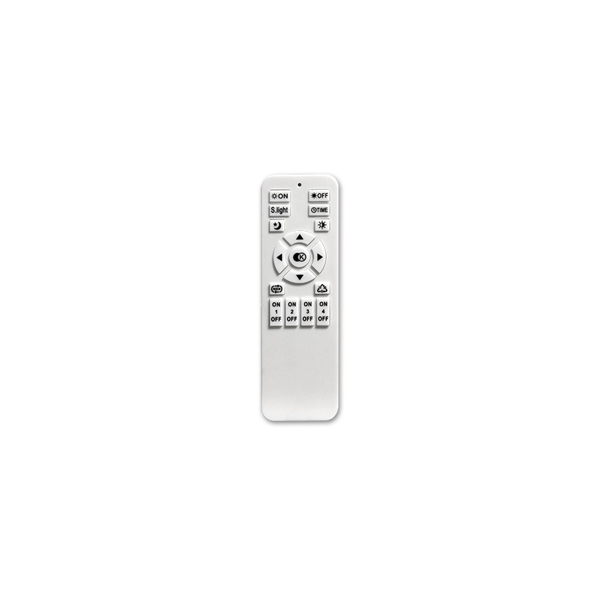 LED Pritemdomas lubinis šviestuvas LED/45W/230V 3000-6500K balta + nuotolinio valdymo pultas