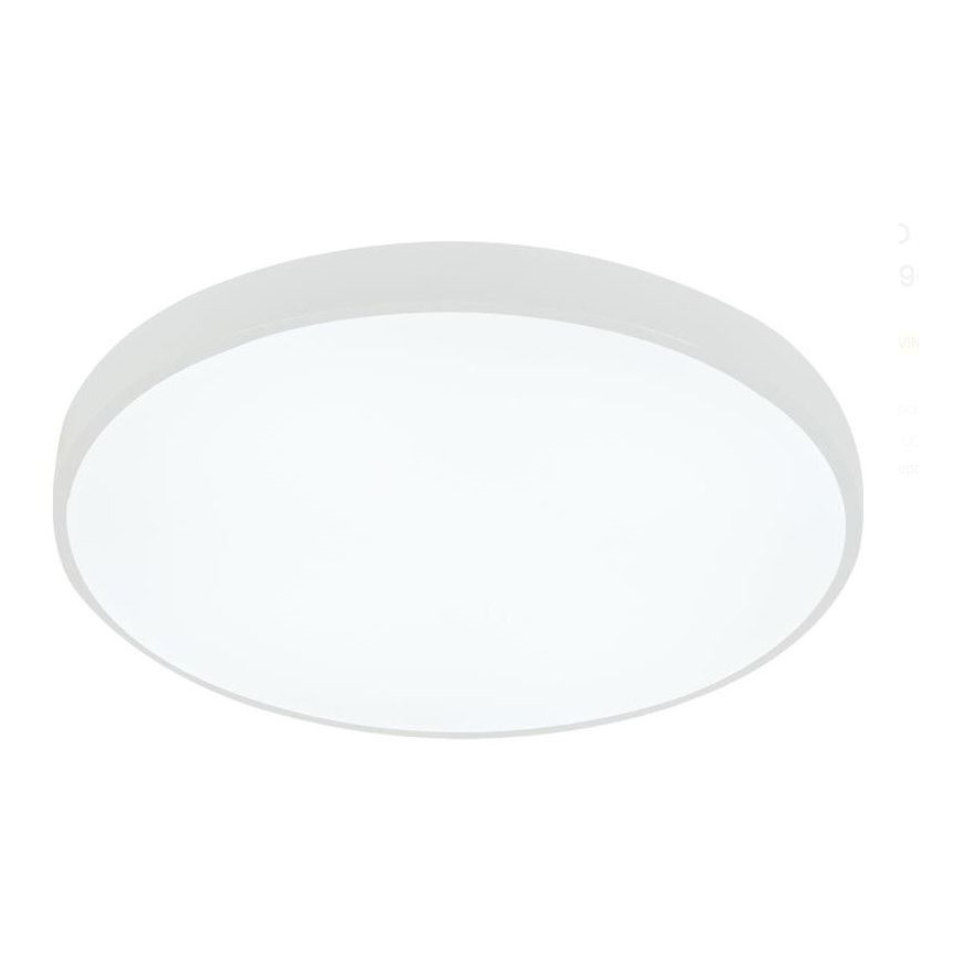 LED Pritemdomas lubinis šviestuvas LED/48W/230V 2700-6500K Wi-Fi Tuya + nuotolinio valdymo pultas