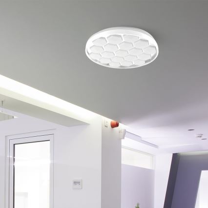 LED Pritemdomas lubinis šviestuvas LED/60W/230V 3000/4000/6500K + nuotolinio valdymo pultas