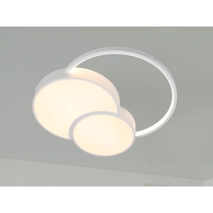 LED Pritemdomas lubinis šviestuvas LED/60W/230V 3000-6500K balta + nuotolinio valdymo pultas