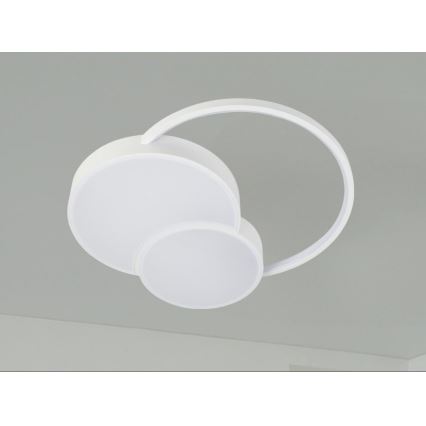 LED Pritemdomas lubinis šviestuvas LED/60W/230V 3000-6500K balta + nuotolinio valdymo pultas