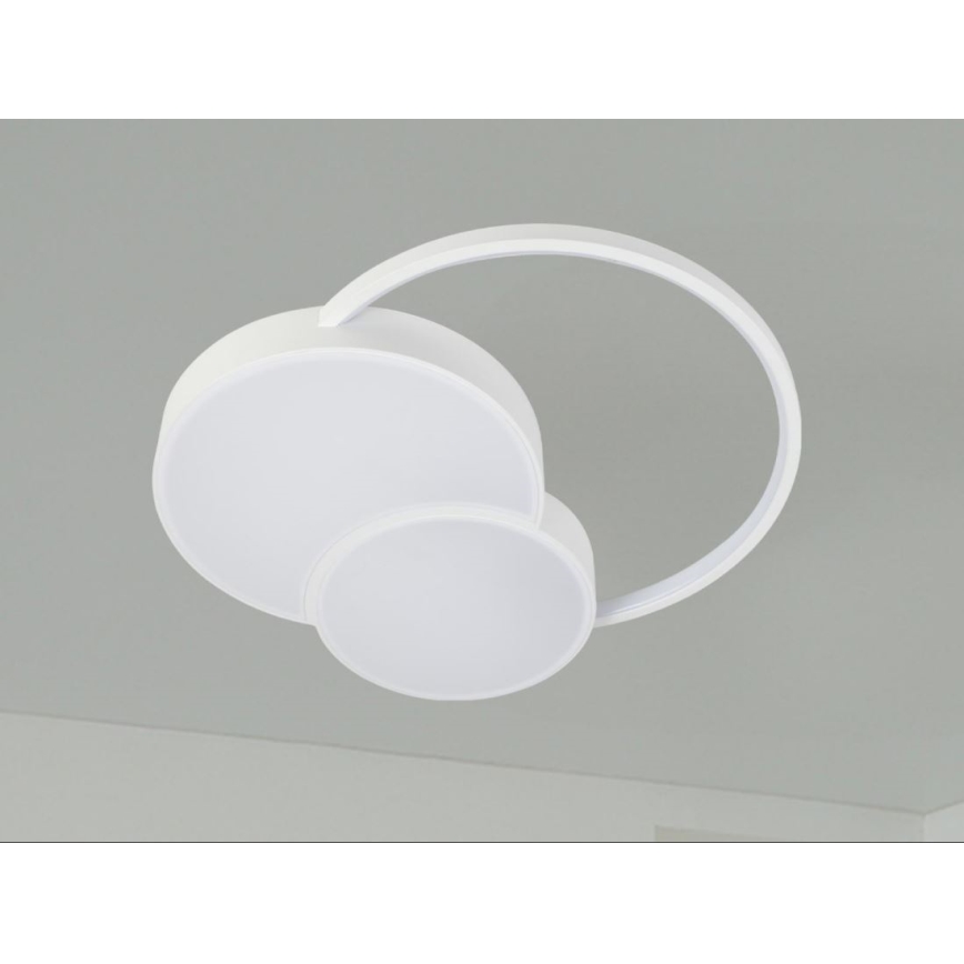 LED Pritemdomas lubinis šviestuvas LED/60W/230V 3000-6500K balta + nuotolinio valdymo pultas