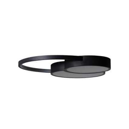 LED Pritemdomas lubinis šviestuvas LED/60W/230V 3000-6500K juoda + nuotolinio valdymo pultas
