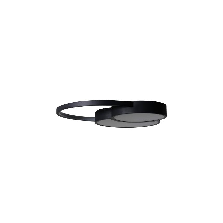 LED Pritemdomas lubinis šviestuvas LED/60W/230V 3000-6500K juoda + nuotolinio valdymo pultas